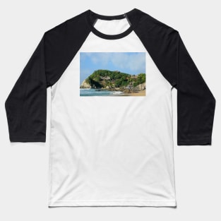 Superbe Plage du Mexique Baseball T-Shirt